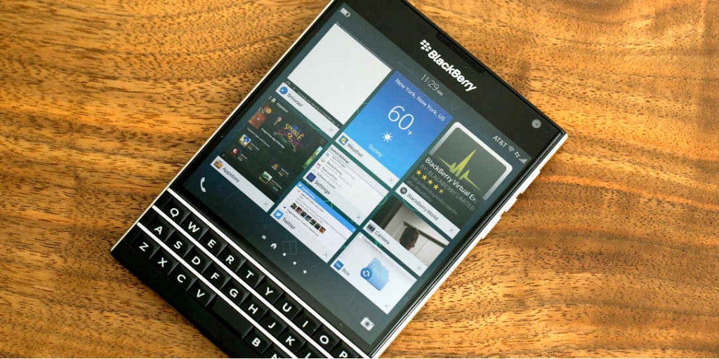 Blackberry Passport with BB10