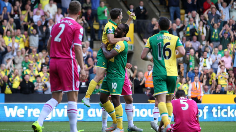 Bournemouth were beaten 3-1 at Norwich in September