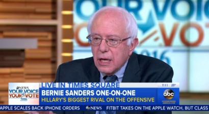 Sanders Rips Hillary Clinton Over Her Many Flip-Flops