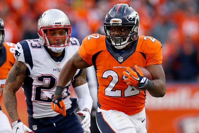 C.J. Anderson ran for 72 yards in Denver's win over New England in the AFC title game