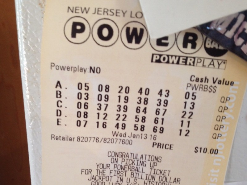 1 Winning Powerball Ticket In Mercer County