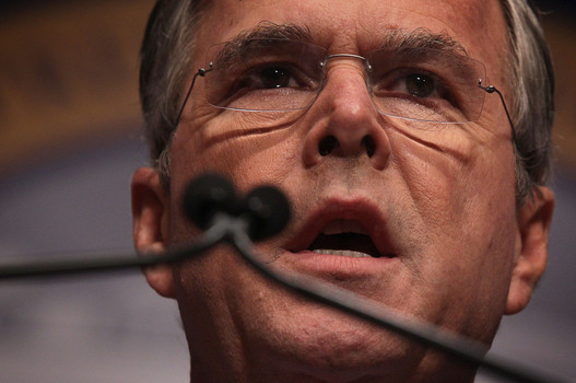 Candidate Jeb Bush Is he now running scared