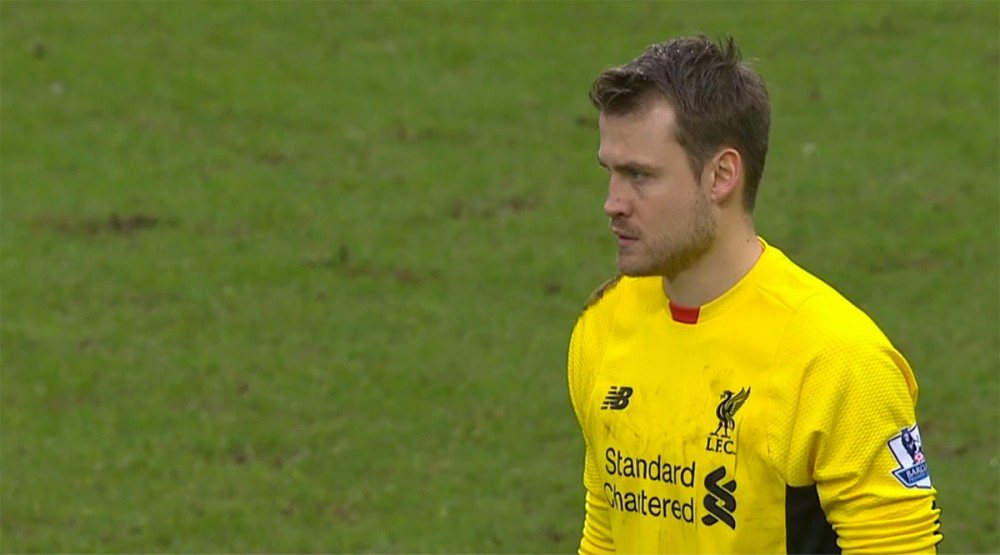 Simon Mignolet concedes two against West Ham