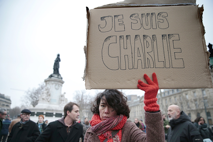 FRANCE-ATTACKS-MEDIA-DEMO