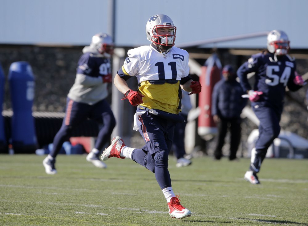 Wide receiver Julian Edelman is expected to be back in the Patriots’ lineup Saturday after missing the last seven regular-season games because of a broken foot