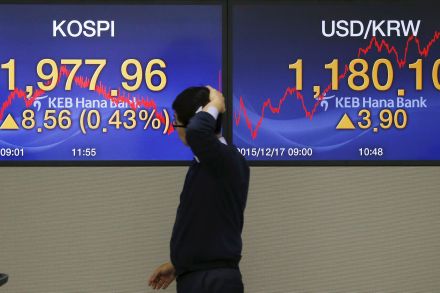 Seoul: Shares hit 3-week low; won falls on soft China PMI