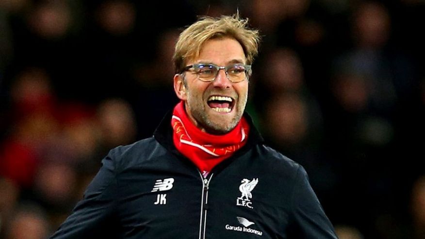 SUNDERLAND ENGLAND- DECEMBER 30 Jurgen Klopp manager of Liverpool reacts during the Barclays Premier League match between Sunderland and Liverpool at Stadium of Light