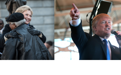 Hillary Clinton and Donald Trump