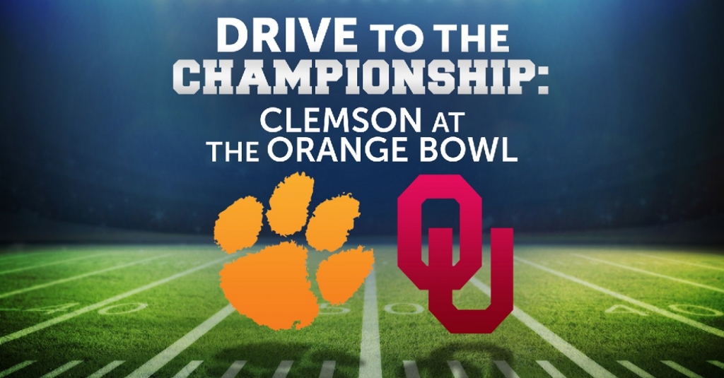 Clemson Defeats Oklahoma In Orange Bowl 37-17