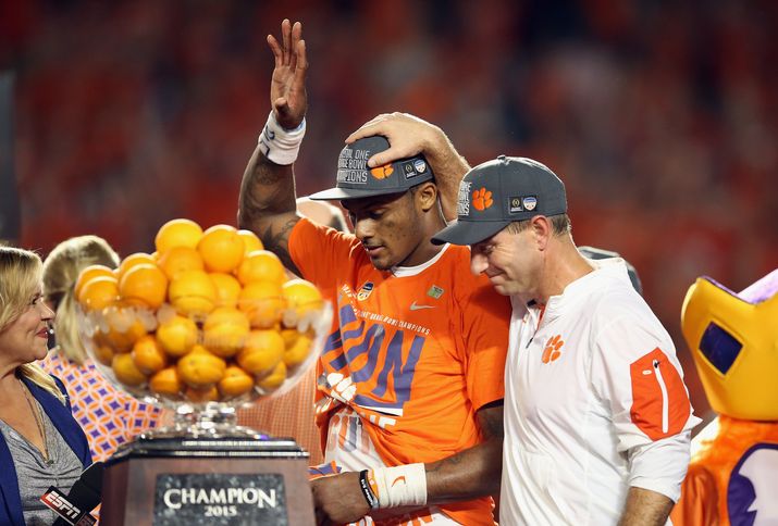 College Football Playoff: Clemson-Okla., Ala.-Mich. St. in national semifinals