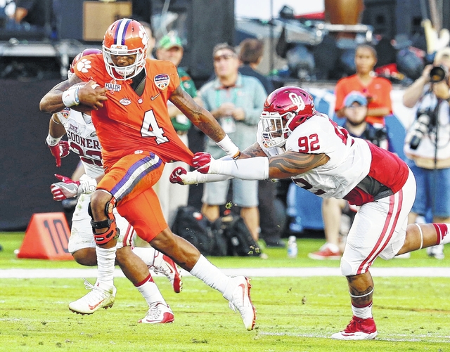 Watson, defense lead Clemson to 37-17 win over Oklahoma