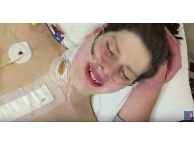 The Clean Cut Moment teen wakes up from heart transplant touches viewers worldwide