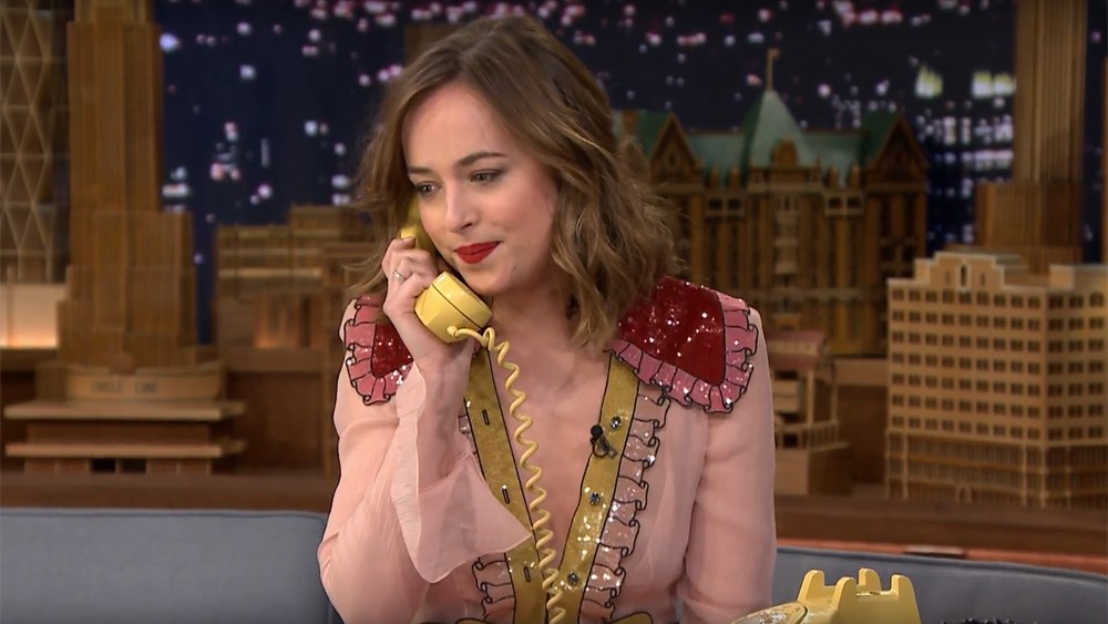 Dakota Johnson drops an F bomb and gets rejected from clown school