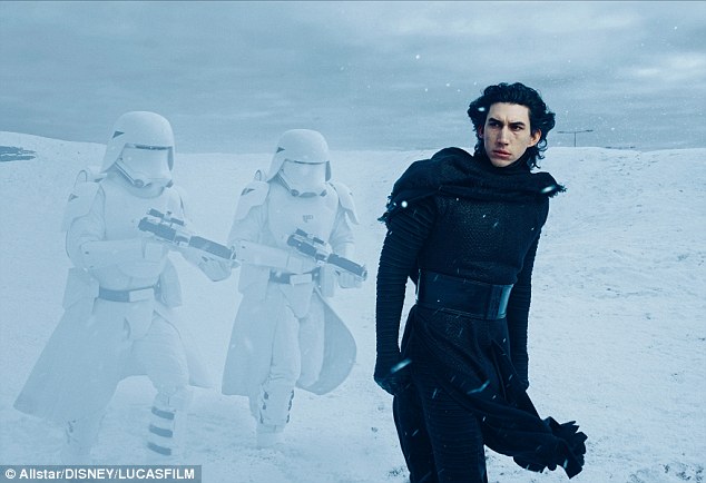 Dark side New character Kylo Ren is such a hit with the fans that a fake Twitter account pretending to be him has gained a following of over 300K