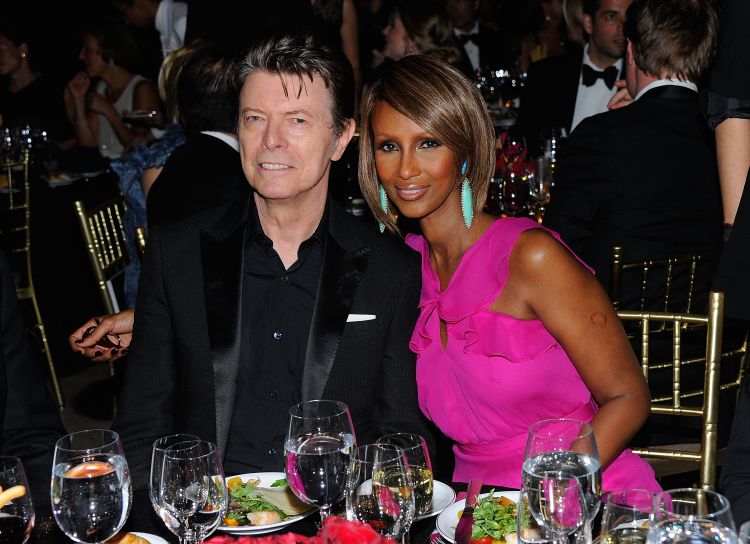 David Bowie's wife Iman is 'holding up&#039 after his death