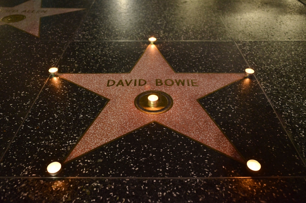 David Bowie remembered on The Hollywood Walk of Fame