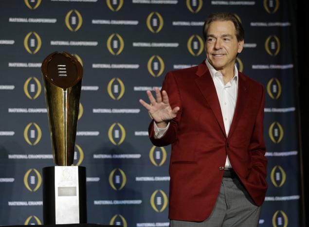 David J. Phillip  AP  Fresh off his fifth NCAA championship Nick Saban could give the NFL another try