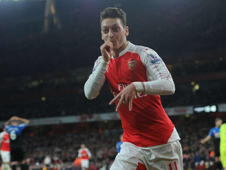 Mesut Ozil Has been in scintillating form for the Gunners