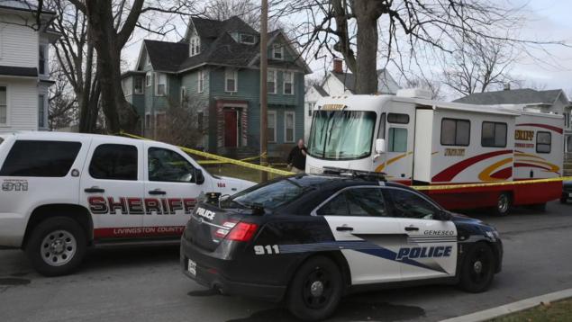 Police found the three bodies in a house after receiving a call from Kingston's father