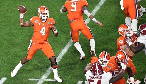 Deshaun Watson  played an amazing game against Alabama in the College Football Playoff Championship Game