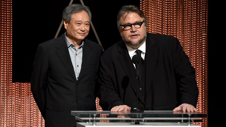 Directors Ang Lee and Guillermo del Toro announce this year's nominees