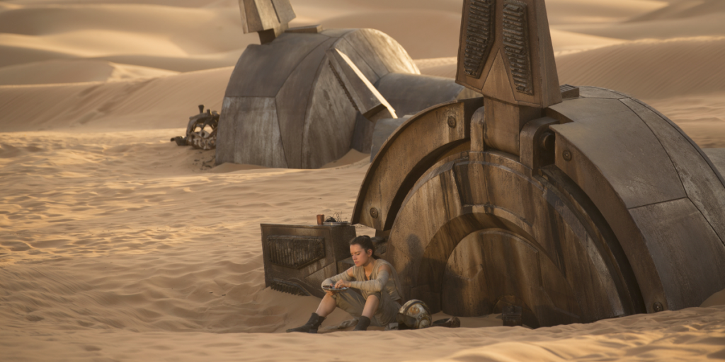 Star wars rey jakku