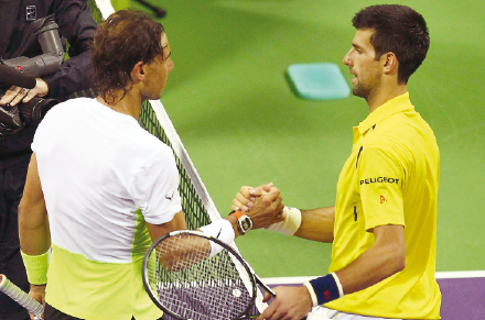 Novak Djokovic joins Rafael Nadal in Qatar Open semi-finals