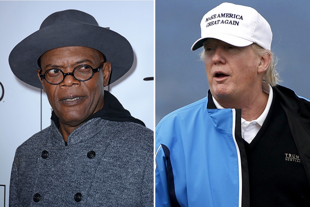 Samuel L. Jackson and Donald Trump