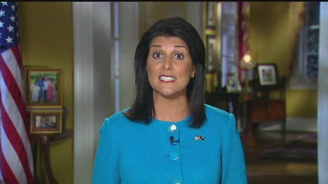 Haley's national address winning much praise, few jeers