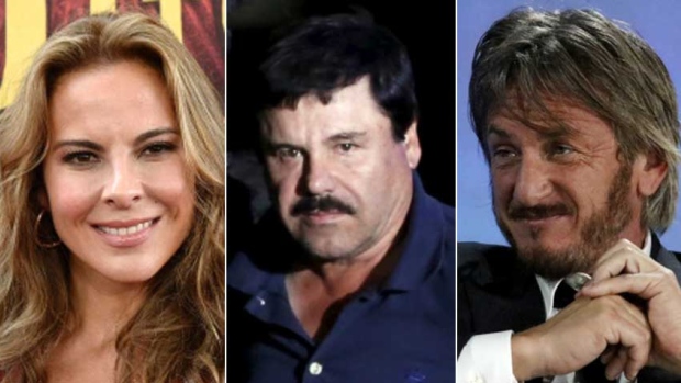 Mexican drug lord Joaquin'El Chapo Guzman met with U.S. actor Sean Penn and Mexican actress Kate del Castillo in his hideout in Mexico months before his recapture by Mexican marines in his home state of Sinaloa according to Roll