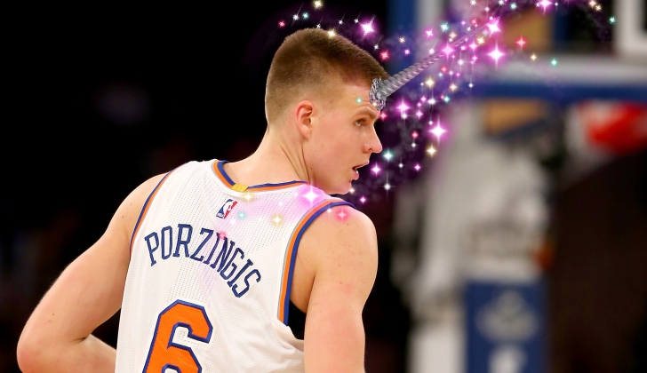 Kevin Durant Thinks That Kristaps Porzingis Is A Basketball Unicorn