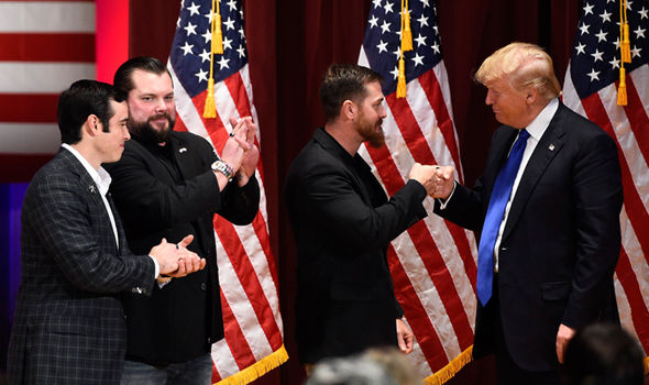 Trump meets veterans