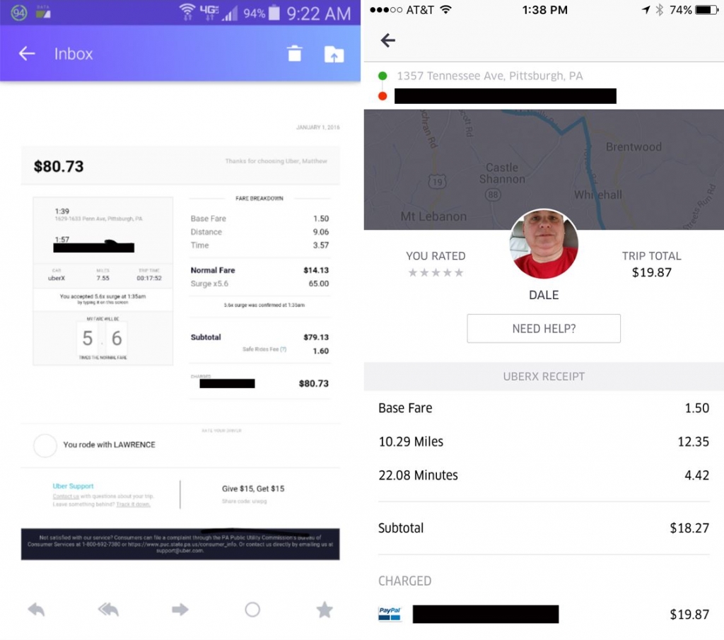 Illinois Uber customer billed $173.58 for 15 mile trip