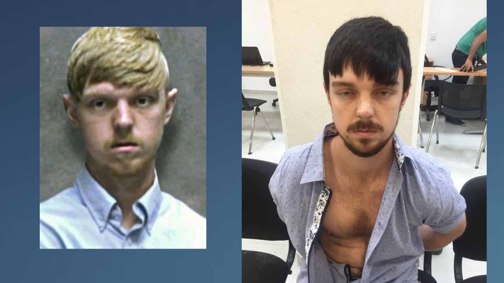 Ethan Couch the so-called 'affluenza&#39 fugitive was captured in Mexico. The image on the right was provided by DA of the state of Jalisco