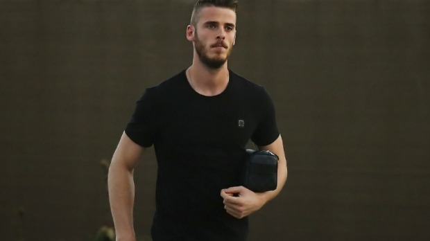 Eyeing a move to Spain Manchester United goalkeeper David de Gea