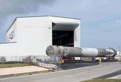 Falcon 9 Team waiting for its next mission