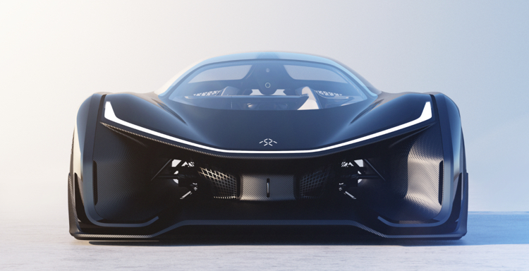 CES 2016 Faraday Future Debuts FFZERO1 Electric Concept Car