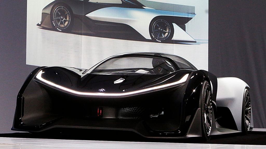 Here's Faraday Future's insane electric concept car