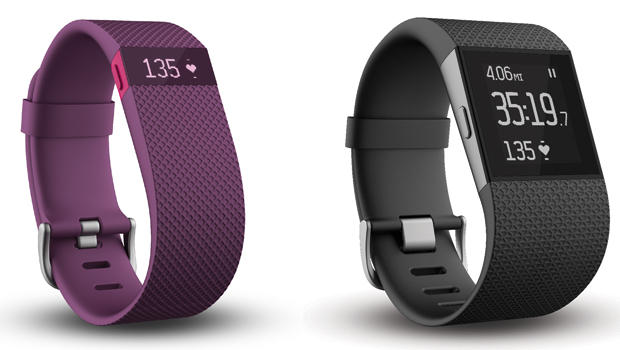 Fitbit Charge and Surge models.         
                                     Fitbit