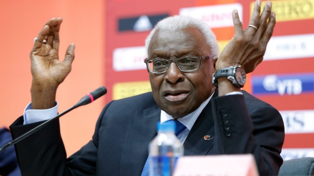 Former IAAF president Lamine Diack