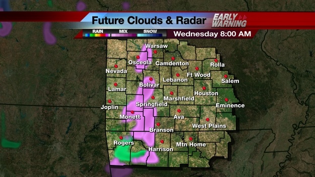 Freezing drizzle could mean a slick commute for KC on Wednesday morning