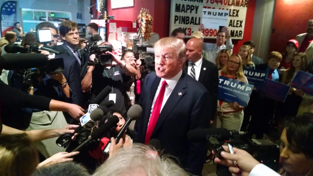 Front-runner Donald Trump has made multiple appearances in Tennessee where he's solidly leading presidential polls