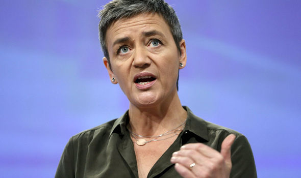 European Competition Commissioner Margrethe Vestager