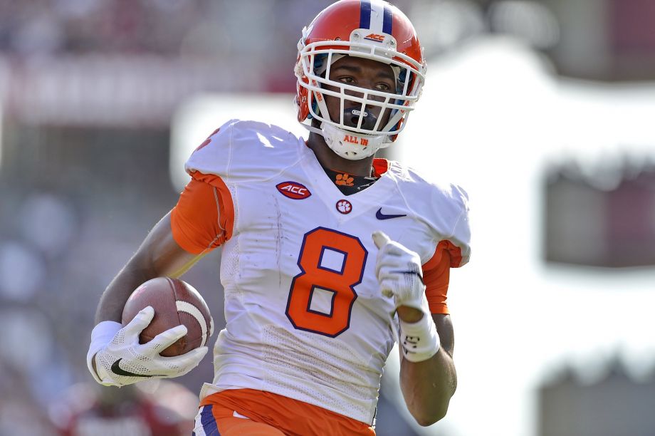 Clemson freshman receiver Deon Cain led led the Tigers with 17.1 yards per catch. He is one of three players suspended for the Orange Bowl