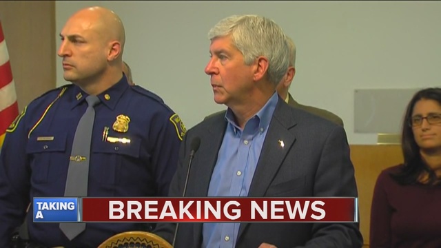 Governor Rick Snyder is sending in the National Guard to help distribute water to the people of Flint.                      WXYZ