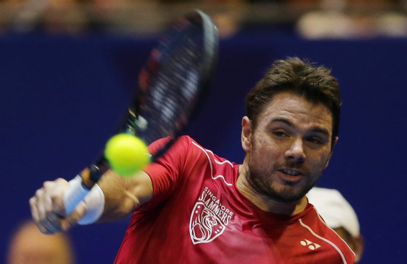 Grand Slam winner Stan Wawrinka is seeking to get his name on the Chennai Open trophy for the fourth time. – Reuters pic