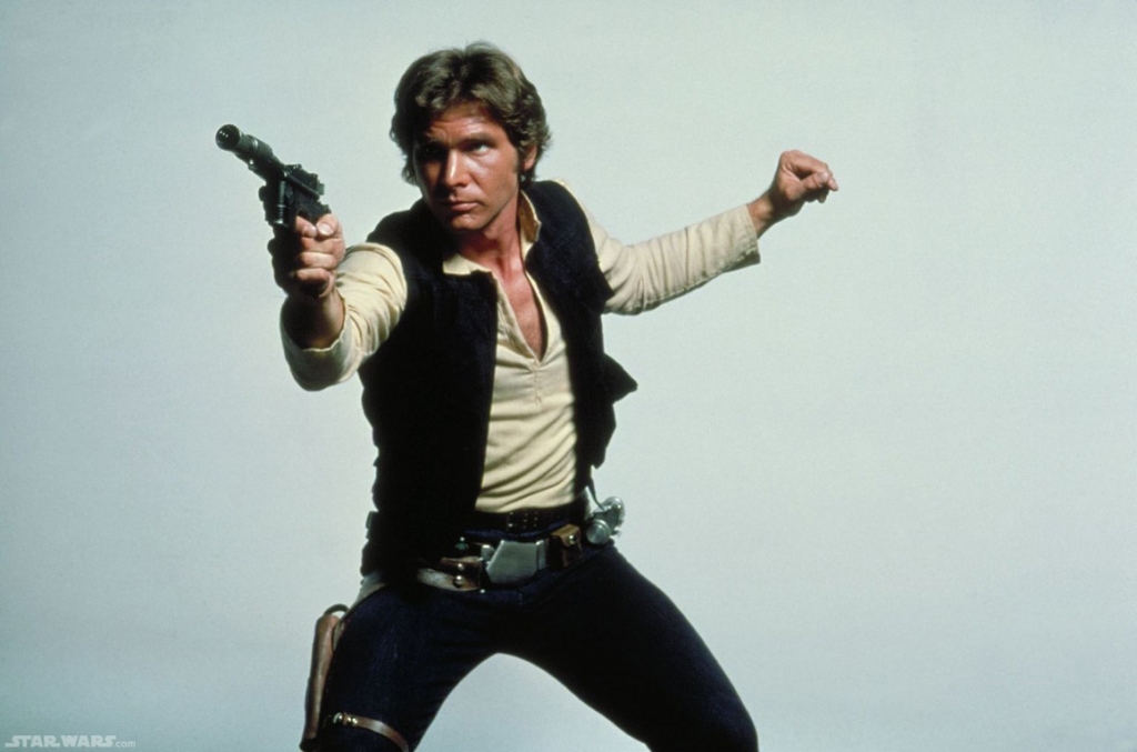 Han Solo is a modern-day space cowboy