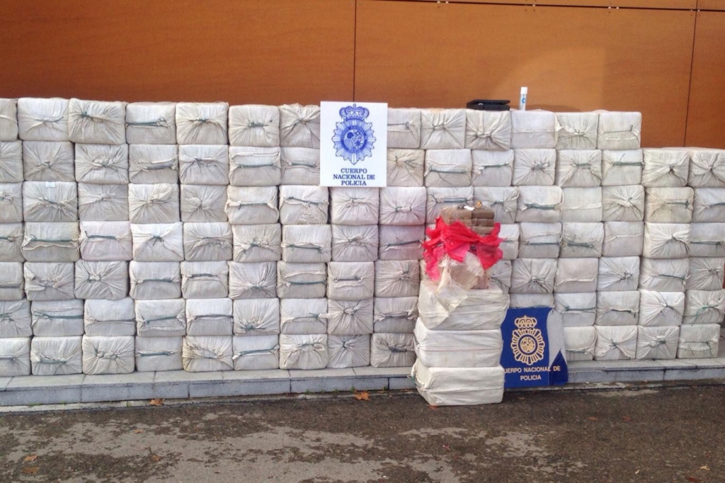 Haul Three tonnes of cocaine were seized by the police in Spain Spanish National Police