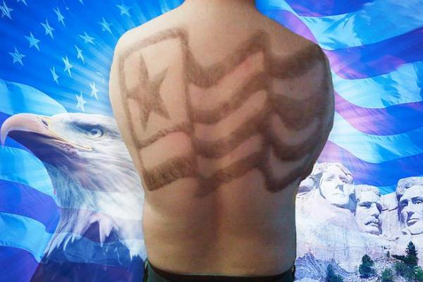 Idaho man makes calendar showcasing back hair art