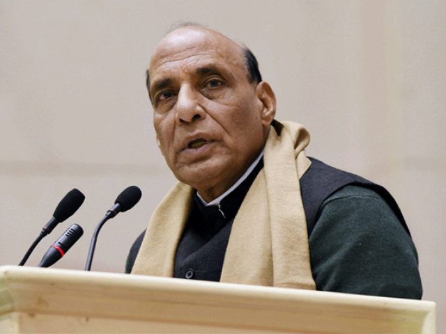 Indian Home Minister Rajnath Singh